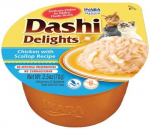 Kačių Skanėstai - Inaba Dashi Delights Su Vi&scaron;tiena Ir Midijomis 70g