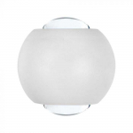 2W LED sieninis &scaron;viestuvas, baltas, 3000K, IP54