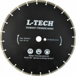 Geko deimantinis diskas 350x8x25.4mm segmentuotas L-TECH juodas (G00228)