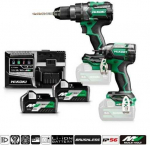HIKOKI Rinkinys 18V KC18DC WAZ (DS18DC + WH18DC) 2x5,0Ah HSC