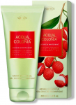 4711 Acqua Colonia Lychee & Baltas Mint Moisturizing Du&scaron;o želė Body All Skin Types, 200 ml