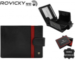 Vyri&scaron;ka odinė piniginė Rovicky RV114