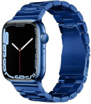 FORCELL F-DESIGN FA10 stainless steel apyrankė skirta Apple Watch 38 / 40 / 41 mm mėlynos spalvos