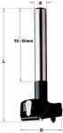 Furnitūros skylių grąžtas CMT; S=10 mm; D=42 mm