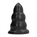 Domestic Partner Butt Buster Juodas 3-Stage Anal Plug Soft Rubber XL