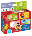 Dėlionė CzuCzu Farm Animals Puzzle for a pair 18m+ 7 puzzles ZA5553