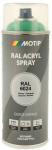 Motip Ral 6024 blizgi eismo žalia spalva