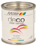 Motip &bdquo;Deco Satin Matt&ldquo; skaidrus lakas, 100 ml skardinė