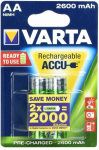 VARTA baterija akumuliatorinė R6 (AA) 2600 mAh prossesional ready 2 vnt