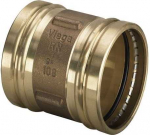 VIEGA Sanpress XL įvorė 76,1 mm, pagaminta i&scaron; pistoleto metalo su SC-Contur