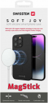 Dėklas Swissten Soft Joy Case Magstick, skirtas iPhone 16 Plus Juodas