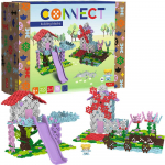 Trefl Connect statybiniai kaladėlės Namas/Vėjo malūnas L 61978