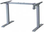 Reguliuojamo auk&scaron;čio stalo rėmas SUN-FLEX&reg;DESKFRAME II, 70-117cm, sidabrinis/pilkas