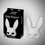 Power Escorts Maska - Bunny Mask Juodas