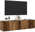 TV staliukas Sieninė TV spintelė, medienos, 120x30x30cm, apdirbta mediena