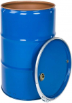 Beczkopol ISO OH metalo plieno statinė, nuimamas dangtis, 2 skylės 2'' ir 3/4'', lakuotas, 210L
