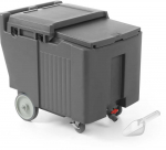 Amer Box Termoizoliuotas termosas ledui transportuoti, mobilus ant ratų, talpa 110L