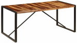 Valgomojo stalas, 180x90x75cm, rausv. dalberg. medienos masyvas