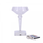 Led Lempa Kristalų 8cm 25cm RGB