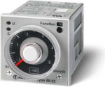 Finder laiko relė 2P 5A 24&ndash;230 V AC / DC daugiafunkcinė AIa, AIb, DIa, Dib, GI, SW (88.12.0.230.0002)