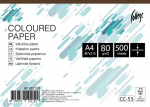 Spalvotas biuro popierius College A4, 80g, rudos spalvos, 500 lapų