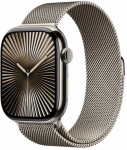 I&scaron;manusis laikrodis &bdquo;Laikrodis Apple Watch Series 10 GPS + Cellular&ldquo; 42 mm natūralaus titano korpusas su natūralia Milano apyranke