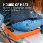 Įkraunamas &scaron;ildomas sėdynės padas (su baterija) THAW, THA-BOD-0015-G