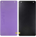 MFK01 VIOLETAS- Juodas CLUB treniruoklių kilimėlis su skylutėmis HMS PREMIUM