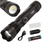 Įkraunamas taktinis LED žibintuvėlis xhp50