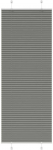 Plisuotas roletas antracitas 80x200 cm audinio plotis 79,4 cm