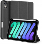 Apple DUX DUCIS dėklas DOMO sulankstomas su pie&scaron;tuko dėklu, skirtas iPad mini 7/6, juodas