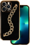 Topt Trend dėklas skirtas Apple iPhone 13 Pro design 4 juodos spalvos