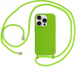 Topt Strap silikoninis dėklas skirtas Apple iPhone 14 Pro Max design 1 žalios spalvos