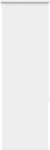 Naktinis roletas baltos spalvos 40x175 cm audinio plotis 35,7cm