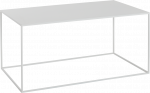 Customform Kavos staliukas, TENSIO METAL, 100x60 cm, Baltas