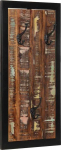 Daugiaspalvė paltų kabykla 40x2x80 cm Regeneruota medžio masyva
