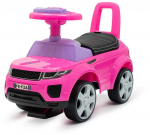 Rožinės odos žaislas su visureigiu &bdquo;Baby Mix Prime&ldquo;.