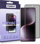 Fonekit Privacy+ Full Cover grūdintas stiklas, Honor Magic7 Lite