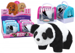 Lean Toys Interaktyvi pliu&scaron;inė panda