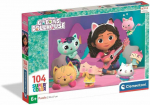 Clementoni Dėlionė 104 vnt. - Gabby's Dollhouse