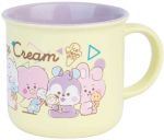 ERIK BT21 - Keraminis puodelis, 380 ml, i&scaron; Ice Kreminis kolekcijos