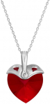 Diamond Sky Jewelry Kaklo papuo&scaron;alas moterims DiamondSky "Cupid (Siam)" su Swarovski kristalais