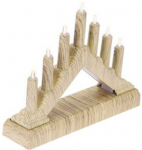 Christmas Decoration Advento žvakių laikiklis 15,5x3,2x13,5 cm
