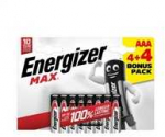 Energizer Energizer LR03/8 Max AAA 4+4 zdarma