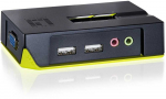 KVM Switch USB 2x Level One Audio
