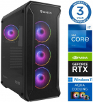 Stacionarus kompiuteris INTOP AQUA i7-14700F 64GB DDR5 2TB SSD M.2 NVME RTX5070 12GB WIN11 (RW42484WH)