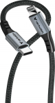 Verbatim 31844 &bdquo;Lightning&ldquo; laidas 1,2 m, juodas