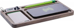 &bdquo;InLine &reg; WoodCharge&ldquo; dėklas su integruotu &bdquo;Qi&ldquo; įkrovimo pavir&scaron;iumi i&scaron; rie&scaron;utmedžio