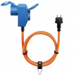Goobay Adapteris kabelis Schuko na CEE 16A i Schuko 90st 1,5m