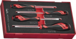 Teng Tools TENG TOOLS TEAMD04N plok&scaron;čių atsuktuvų rinkinys, 4 vnt. (1 KOMPLEKTAS)